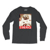 sloth astronaut swag Long Sleeve Shirts