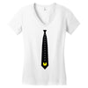 pac tie Women's V-Neck T-Shirt