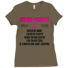 Gemini Woman Ladies Fitted T-Shirt