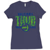 volleyball thvb tampa high Ladies Fitted T-Shirt