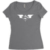 super man batman bodybuilding gym hard workout present gift Women's Triblend Scoop T-shirt