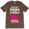 Donna And Dynamos White Letter T-Shirt