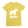 beer Ladies Fitted T-Shirt