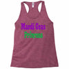 mardi gras princess Racerback Tank