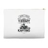 I Don't Need Therapy Just to Do Karting Accessory Pouches