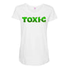 toxic Maternity Scoop Neck T-shirt