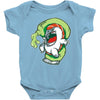 salmon likes wasabi Baby Onesie