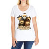 sloth motion Ladies Curvy T-Shirt