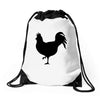 Chicken and Little Chick Drawstring Bags