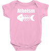 atheism fish skeleton Baby Onesie