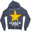 cribbage star Zipper Hoodie
