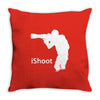 ishoot camera photographer Throw Pillow
