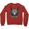 owl ornate Crewneck Sweatshirt