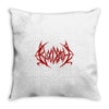 bloodbath logo Throw Pillow