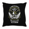 I Own It Forever The Title Veteran Throw Pillow