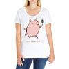 instaham Ladies Curvy T-Shirt