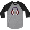 music 3/4 Sleeve Shirt