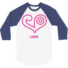 love (2) 3/4 Sleeve Shirt