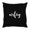 Wifey Throw Pillow