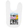 Forget Glass Slippers This Princess Wears Fire Boots Baby Bibs