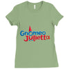 Sherlock Gnomes Ladies Fitted T-Shirt