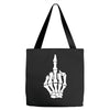 Flipping Someone Off Tote Bags