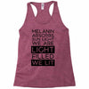 we lit Racerback Tank