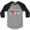 papa dad 3/4 Sleeve Shirt