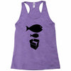 big fish little fish cardboard box   music t shirt Racerback Tank