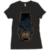 bat music Ladies Fitted T-Shirt