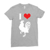 i love cock Ladies Fitted T-Shirt