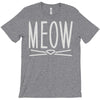 meow cute cat face T-Shirt