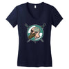 norse warlord Women's V-Neck T-Shirt