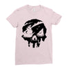 sea of theives skull Black Logo Ladies Fitted T-Shirt