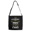 legendary riders are born in 1956 Adjustable Strap Totes