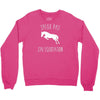 j'peux pas j'ai &eacute;quitation blc Crewneck Sweatshirt