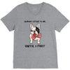 nobody listens to me V-Neck Tee