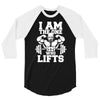 i am the one who lifts 3/4 Sleeve Shirt