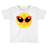 Lemon with Disco Glasses Toddler T-shirt
