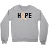 Hope Uterine Cancer Awareness Crewneck Sweatshirt