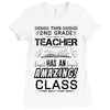 This 2 ND Grade Teacher Has An Amazing! Class Ladies Fitted T-Shirt