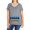 Baby Boy Under Construction Ladies Curvy T-Shirt