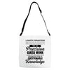 logistic operator manager we do precision guess work based on unreliab Adjustable Strap Totes