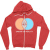 dream or reality Zipper Hoodie