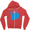 b is for blood sugar Zipper Hoodie