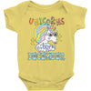unicorns are born in december cute unicorn Baby Bodysuit