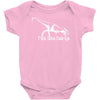 t rex hates push ups Baby Onesie