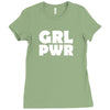 girl power Ladies Fitted T-Shirt
