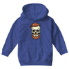 terror skull Youth Hoodie