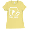 this is sparta funny  film Ladies Fitted T-Shirt